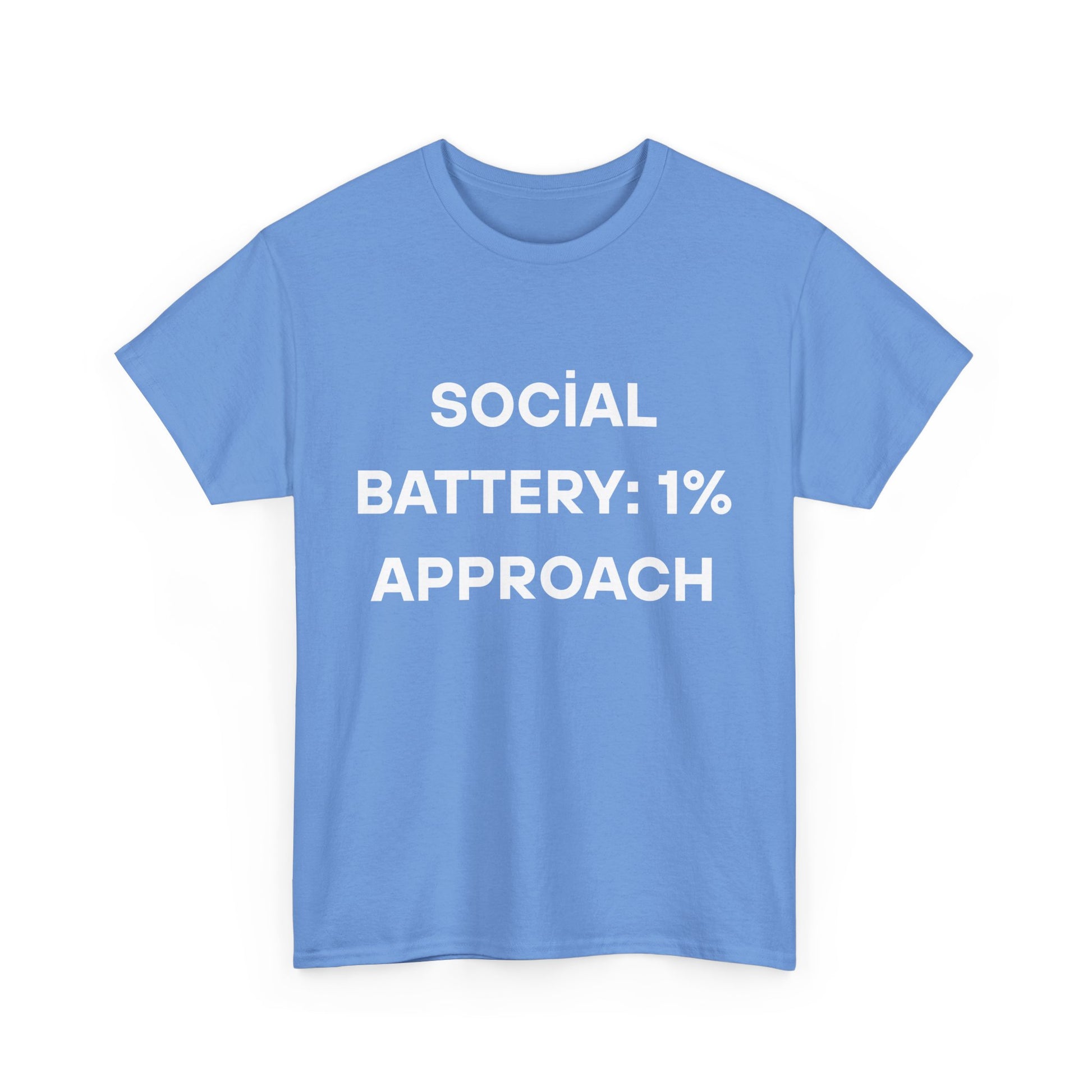 Social Battery: 1% Approach Tee