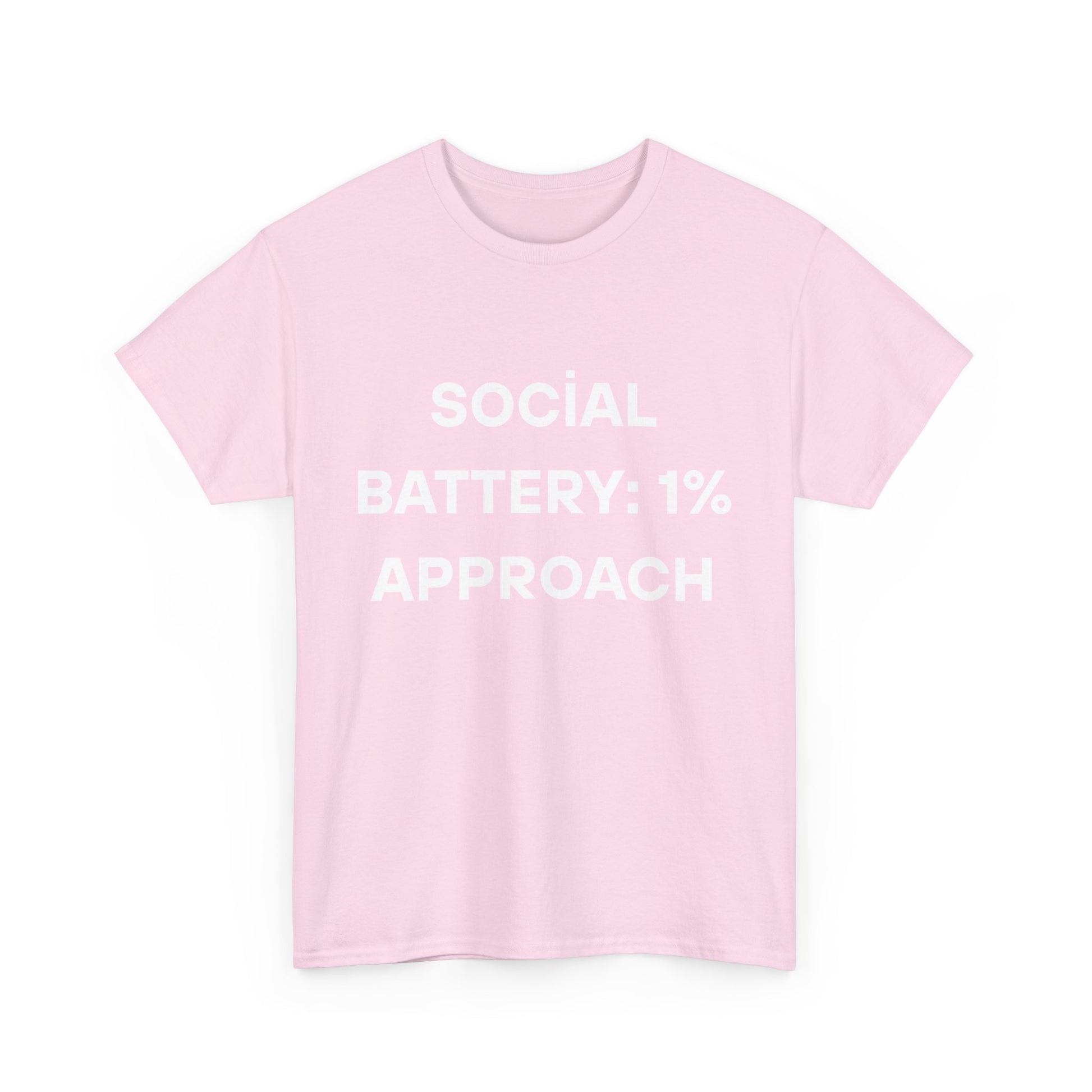 Social Battery: 1% Approach Tee