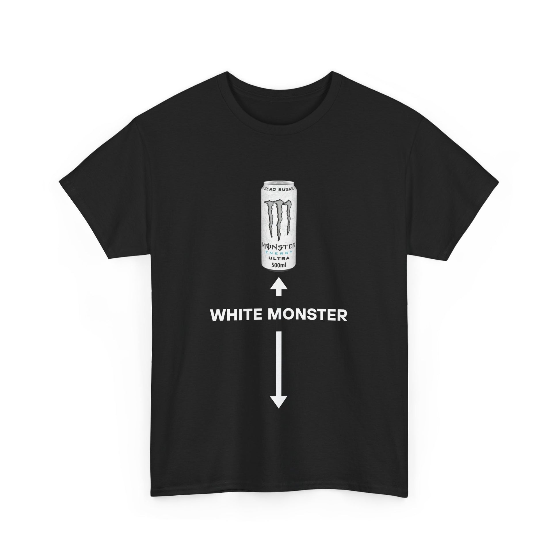 White Monster Tee
