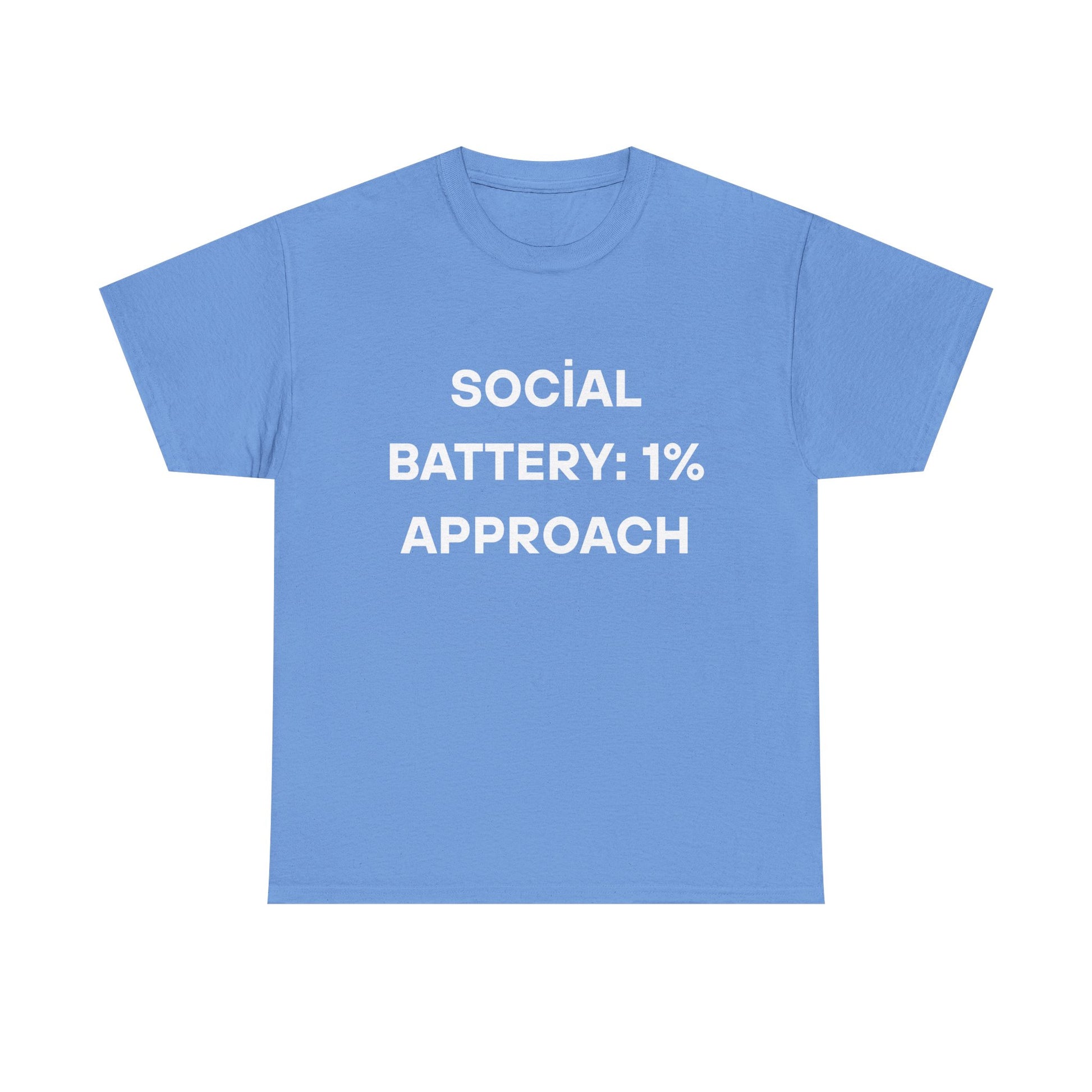 Social Battery: 1% Approach Tee